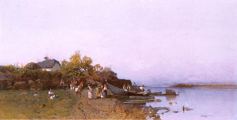  Fishermen's Ferry at the River Tisza